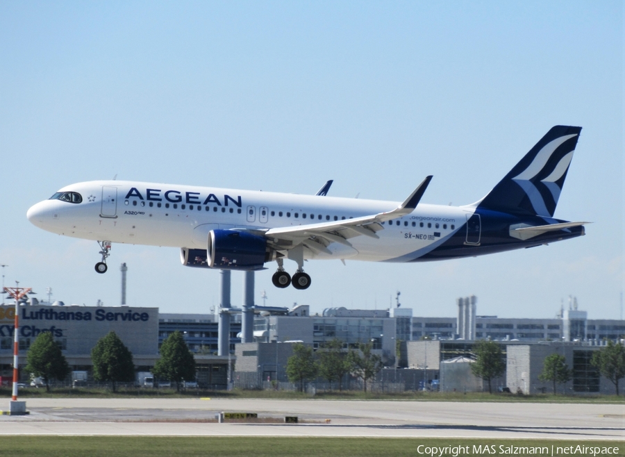 Aegean Airlines Airbus A320-271N (SX-NEO) | Photo 388763