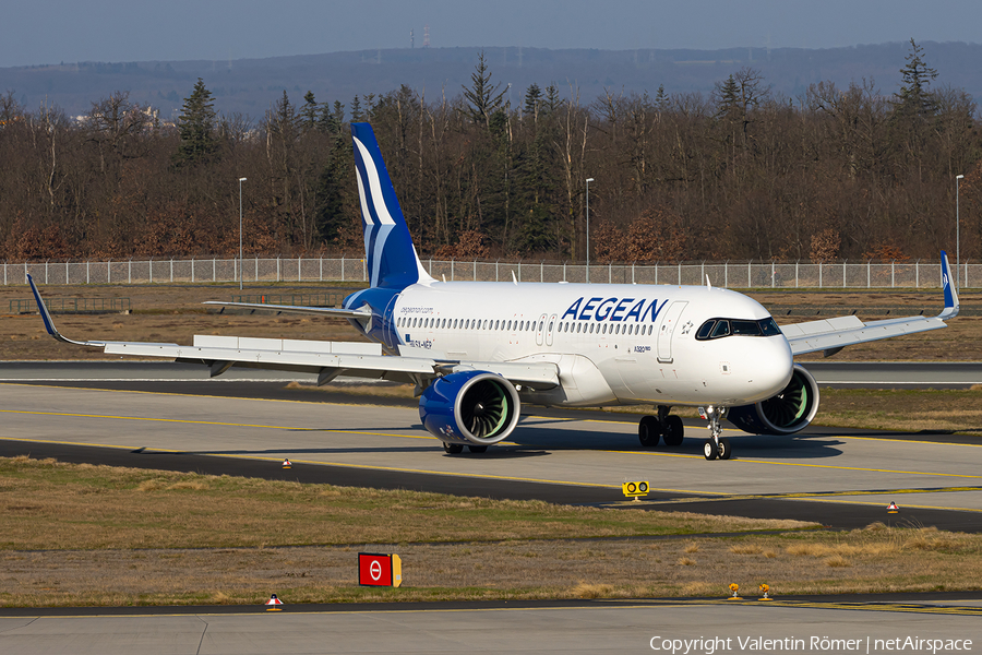 Aegean Airlines Airbus A320-271N (SX-NEP) | Photo 614397