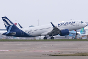 Aegean Airlines Airbus A320-271N (SX-NEP) at  Manchester - International (Ringway), United Kingdom