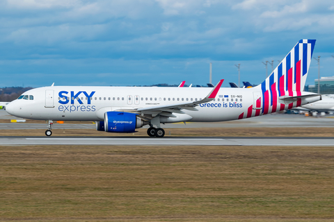 Sky Express Airbus A320-251N (SX-NIG) at  Munich, Germany