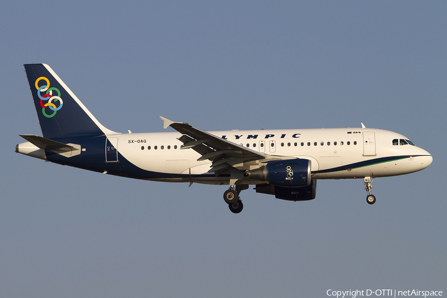 Olympic Airlines Airbus A319-112 (SX-OAG) | Photo 315549