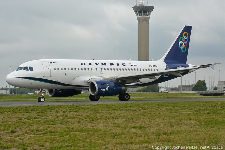 Olympic Airlines Airbus A319-132 (SX-OAK) | Photo 147345
