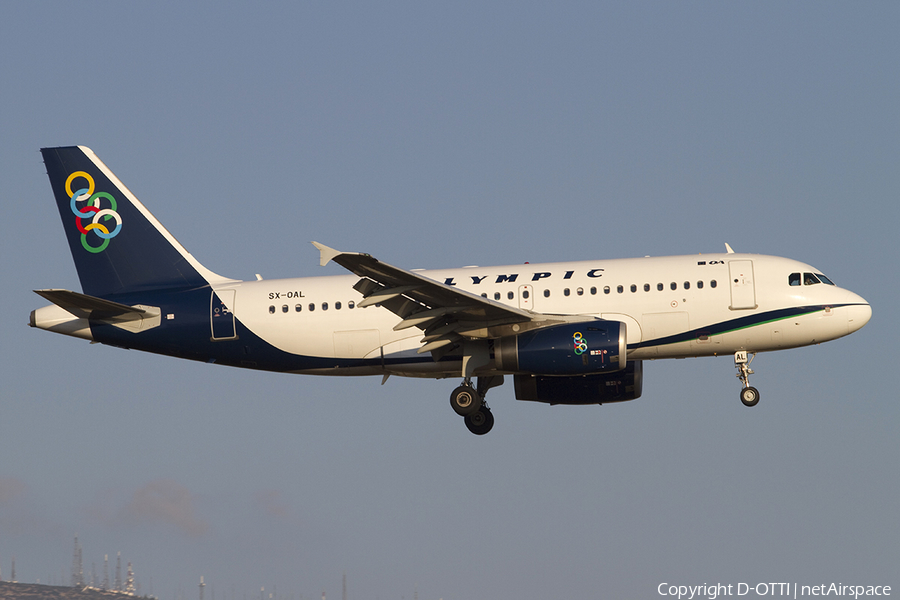 Olympic Airlines Airbus A319-132 (SX-OAL) | Photo 315548