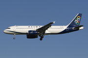 Olympic Airlines Airbus A320-232 (SX-OAR) at  London - Heathrow, United Kingdom