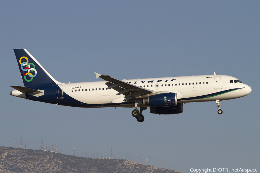 Olympic Airlines Airbus A320-232 (SX-OAS) | Photo 315553