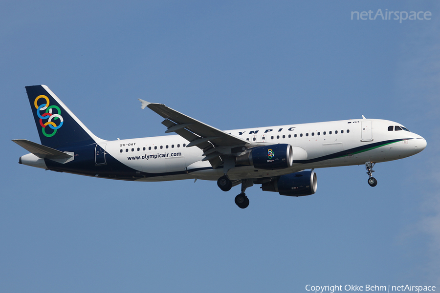 Olympic Airlines Airbus A320-214 (SX-OAT) | Photo 40700