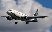 Olympic Airlines Airbus A320-214 (SX-OAU) at  London - Heathrow, United Kingdom
