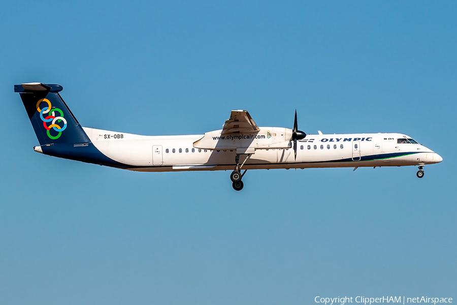 Olympic Airlines Bombardier DHC-8-402Q (SX-OBB) | Photo 408219