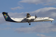 Olympic Airlines Bombardier DHC-8-402Q (SX-OBC) at  Athens - International, Greece