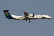 Olympic Air Bombardier DHC-8-402Q (SX-OBD) at  Athens - International, Greece