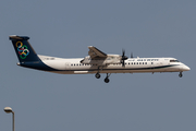 Olympic Airlines Bombardier DHC-8-402Q (SX-OBH) at  Athens - International, Greece