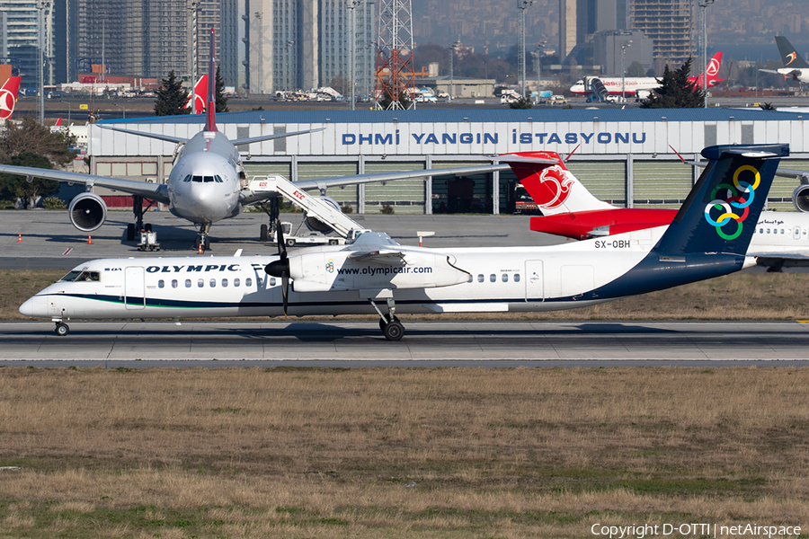Olympic Airlines Bombardier DHC-8-402Q (SX-OBH) | Photo 309700