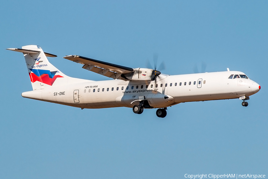 Sky Express ATR 72-500 (SX-ONE) | Photo 408354