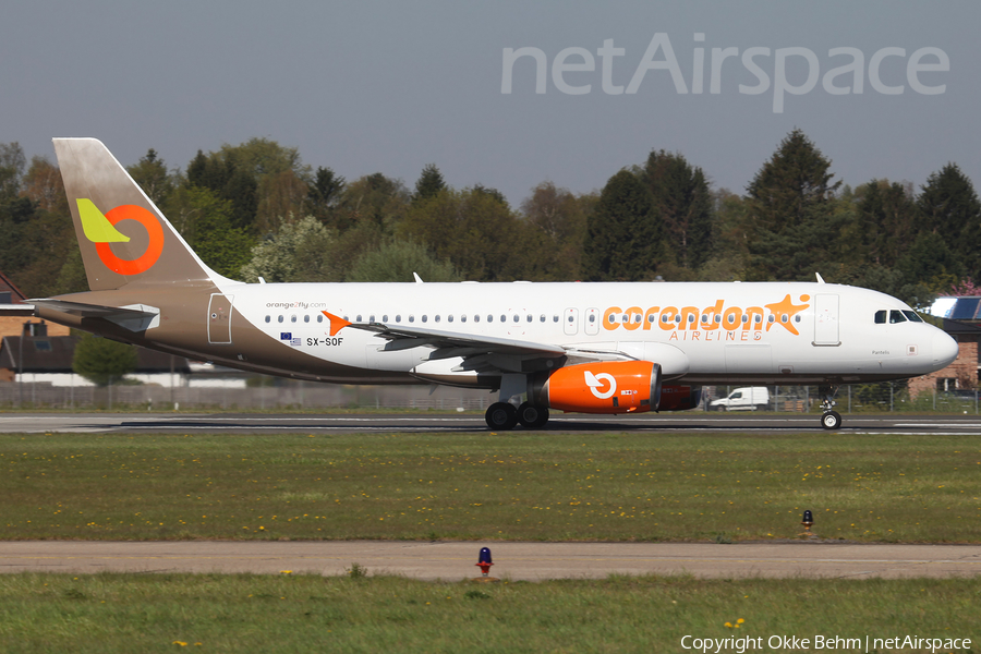 Corendon Airlines (orange2fly) Airbus A320-232 (SX-SOF) | Photo 314997