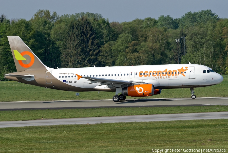 Corendon Airlines (orange2fly) Airbus A320-232 (SX-SOF) | Photo 316404