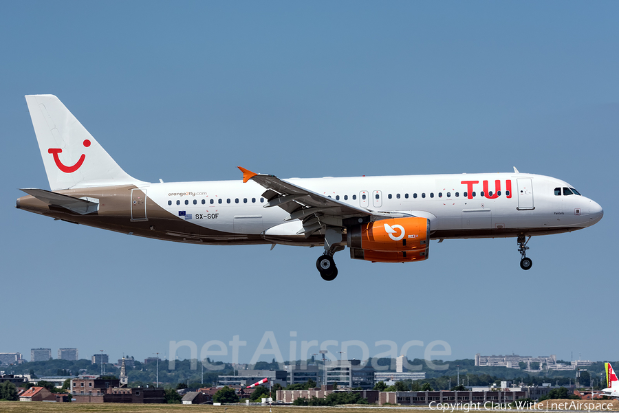 TUI Airlines Belgium (Orange2Fly) Airbus A320-232 (SX-SOF) | Photo 370958