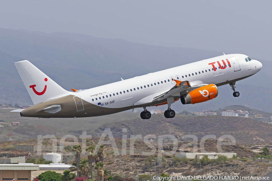 TUI Airlines Belgium (Orange2Fly) Airbus A320-232 (SX-SOF) | Photo 264847