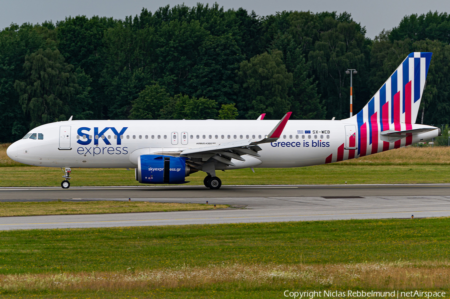 Sky Express Airbus A320-251N (SX-WEB) | Photo 455180
