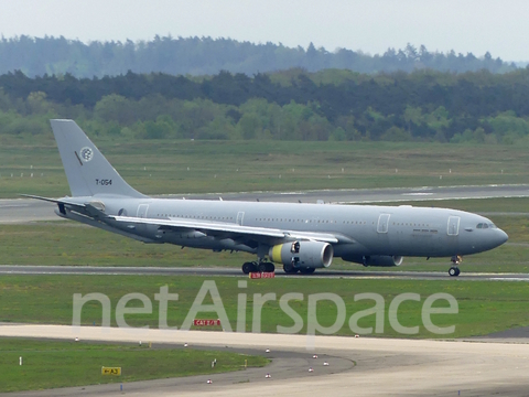 Royal Netherlands Air Force Airbus A330-243MRTT (T-054) at  Cologne/Bonn, Germany