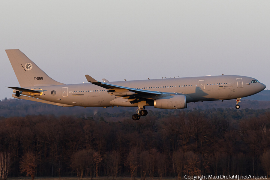 Royal Netherlands Air Force Airbus A330-243MRTT (T-058) | Photo 500324