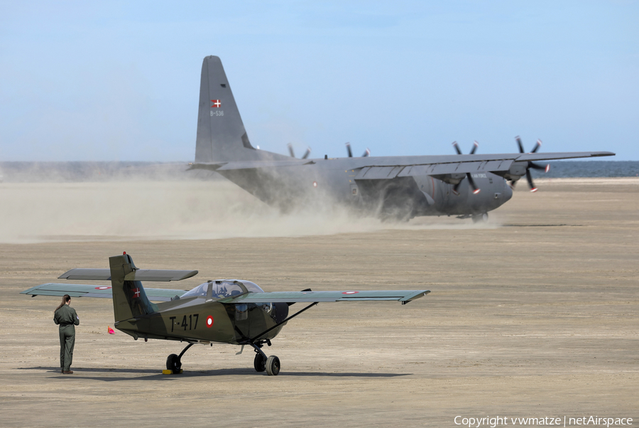 Royal Danish Air Force (Flyvevåbnet) SAAB MFI-17 Supporter (T-417) | Photo 433311