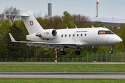 Swiss Air Force Bombardier CL-600-2B16 Challenger 604 (T-751) at  Hamburg - Fuhlsbuettel (Helmut Schmidt), Germany