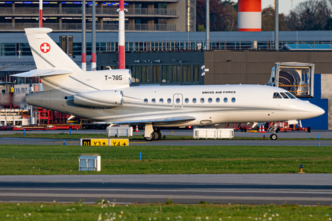 Swiss Air Force Dassault Falcon 900EX (T-785) at  Hamburg - Fuhlsbuettel (Helmut Schmidt), Germany