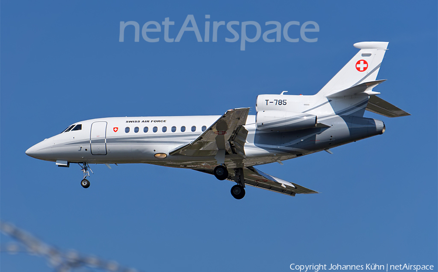 Swiss Air Force Dassault Falcon 900EX (T-785) | Photo 121174