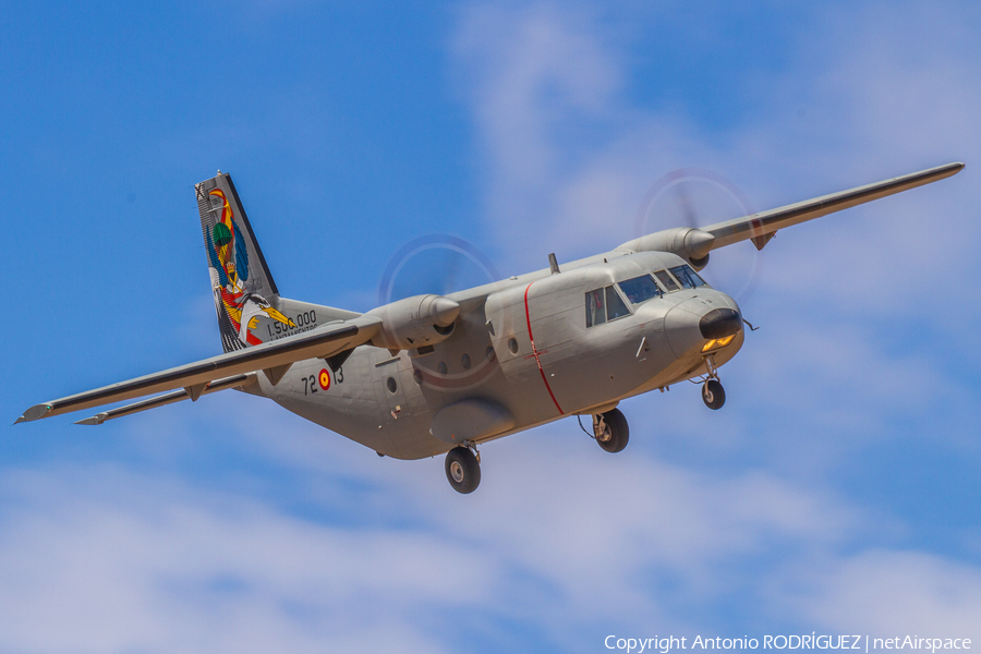 Spanish Air Force (Ejército del Aire) CASA C-212-100 Aviocar (T.12B-13) | Photo 446721