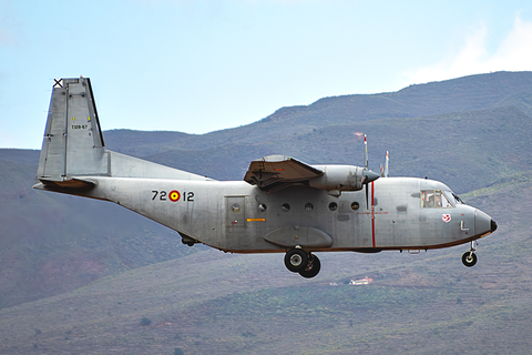 Spanish Air Force (Ejército del Aire) CASA C-212-100 Aviocar (T.12B-67) at  Gran Canaria, Spain