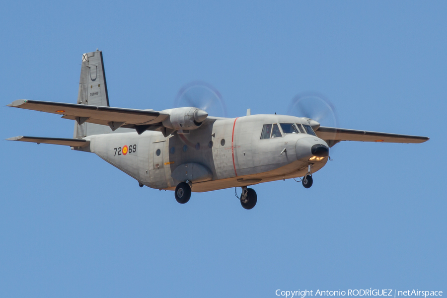 Spanish Air Force (Ejército del Aire) CASA C-212-100 Aviocar (T.12B-69) | Photo 463767