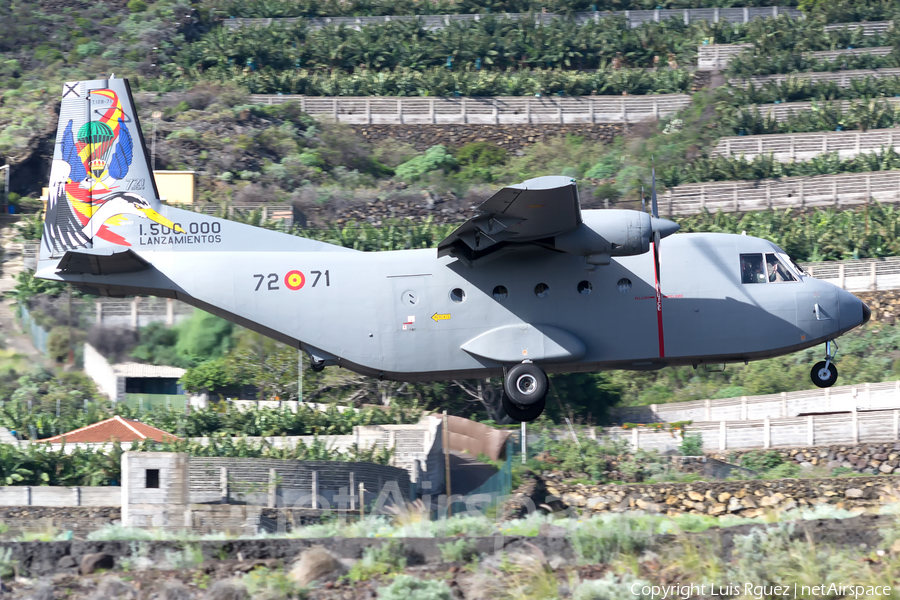 Spanish Air Force (Ejército del Aire) CASA C-212-100 Aviocar (T.12B-71) | Photo 422804