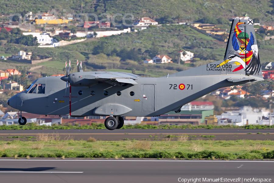 Spanish Air Force (Ejército del Aire) CASA C-212-100 Aviocar (T.12B-71) | Photo 413688