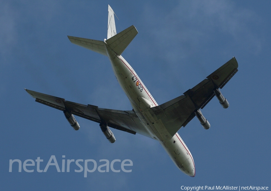 Spanish Air Force (Ejército del Aire) Boeing 707-368C (T.17-3) | Photo 4261