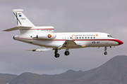 Spanish Air Force (Ejército del Aire) Dassault Falcon 900B (T.18-2) at  Gran Canaria, Spain