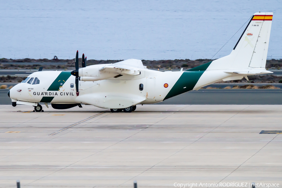 Spain - Guardia Civil CASA CN-235M VIGMA (T.19B-22) | Photo 408217