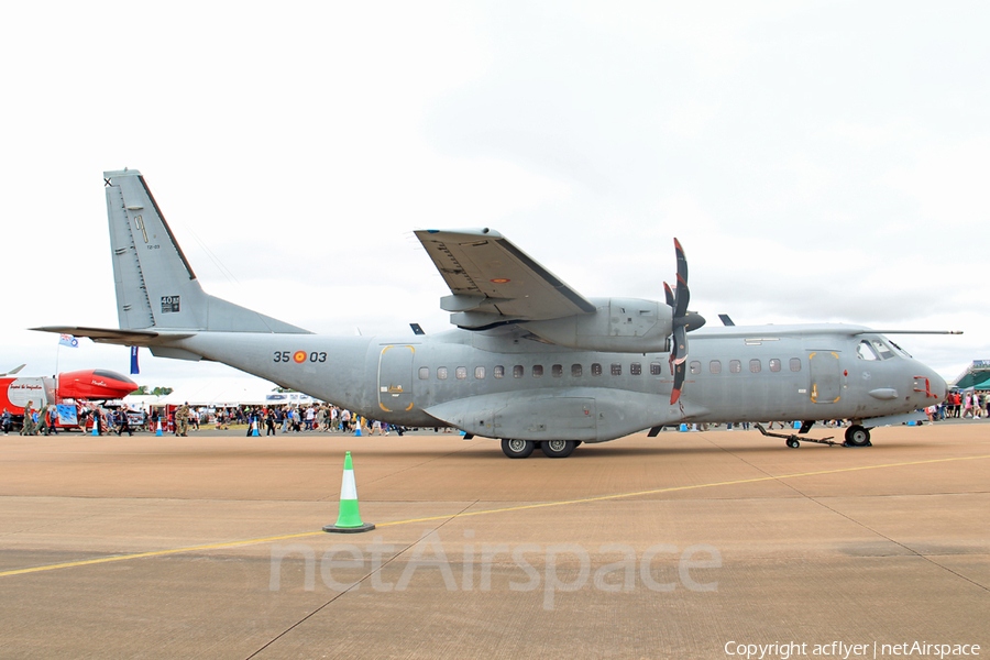 Spanish Air Force (Ejército del Aire) CASA C-295M (T.21-03) | Photo 651430