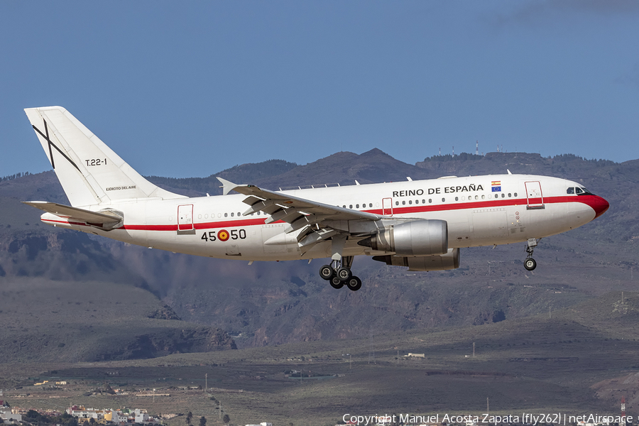 Spanish Air Force (Ejército del Aire) Airbus A310-304 (T.22-1) | Photo 415737