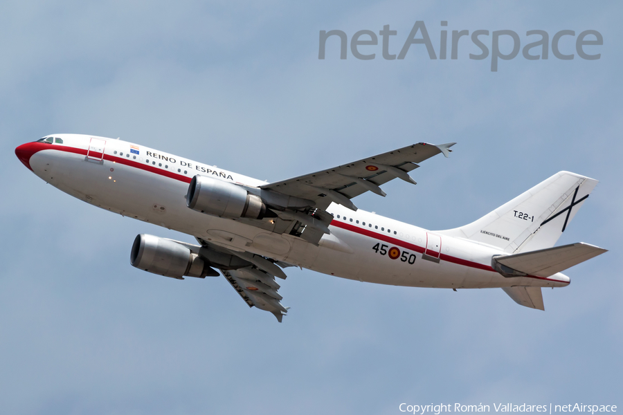 Spanish Air Force (Ejército del Aire) Airbus A310-304 (T.22-1) | Photo 460514