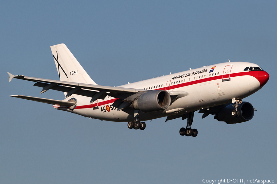 Spanish Air Force (Ejército del Aire) Airbus A310-304 (T.22-1) | Photo 172763