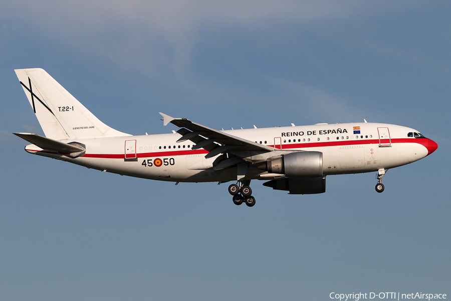 Spanish Air Force (Ejército del Aire) Airbus A310-304 (T.22-1) | Photo 172764