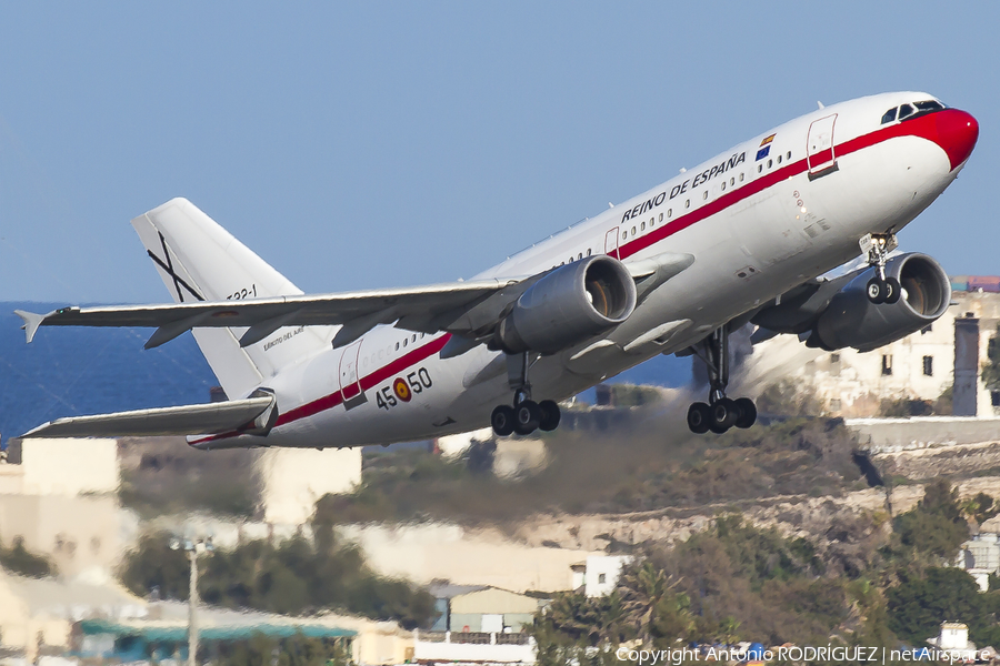 Spanish Air Force (Ejército del Aire) Airbus A310-304 (T.22-1) | Photo 137718