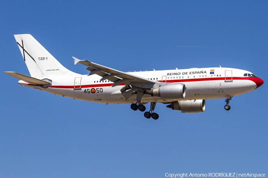 Spanish Air Force (Ejército del Aire) Airbus A310-304 (T.22-1) | Photo 167686