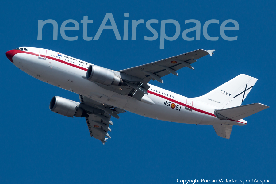 Spanish Air Force (Ejército del Aire) Airbus A310-304 (T.22-2) | Photo 340238