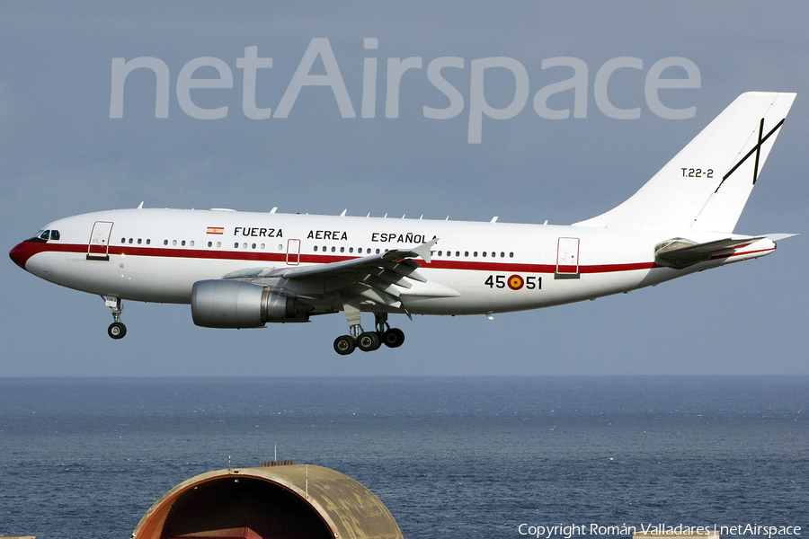 Spanish Air Force (Ejército del Aire) Airbus A310-304 (T.22-2) | Photo 340907