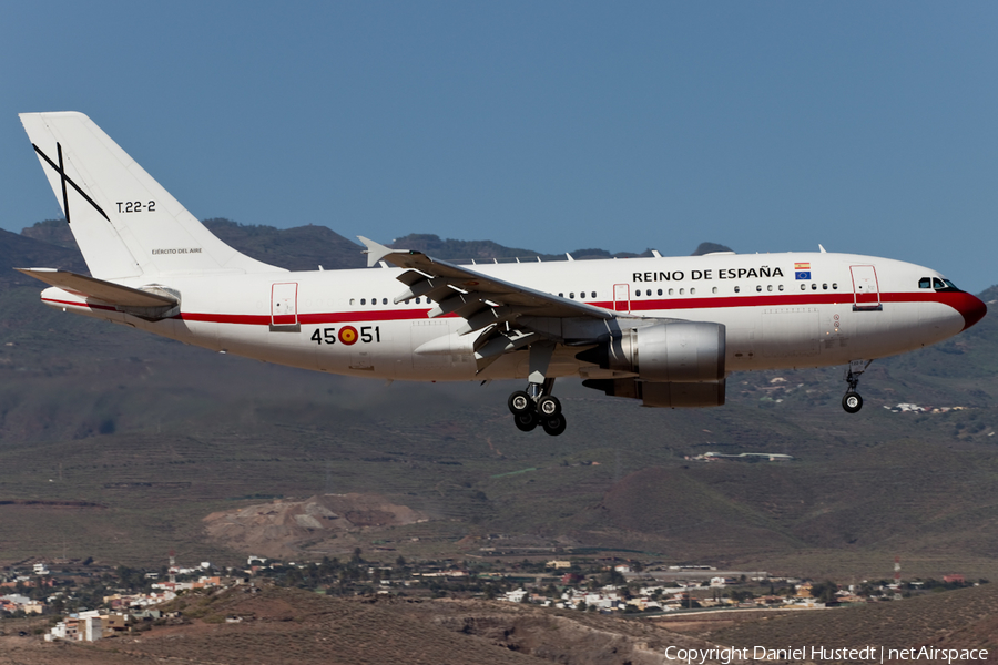Spanish Air Force (Ejército del Aire) Airbus A310-304 (T.22-2) | Photo 413036