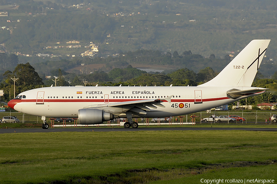 Spanish Air Force (Ejército del Aire) Airbus A310-304 (T.22-2) | Photo 118007