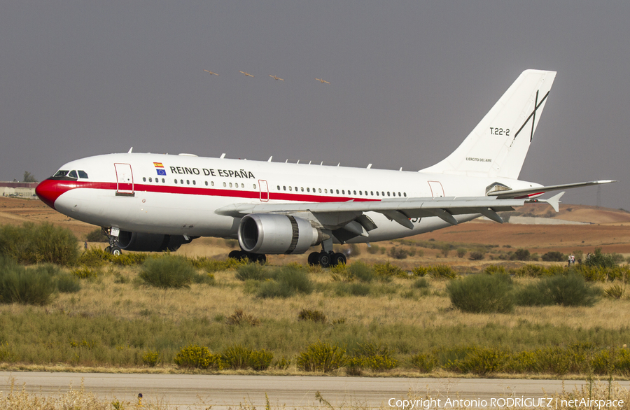 Spanish Air Force (Ejército del Aire) Airbus A310-304 (T.22-2) | Photo 194263