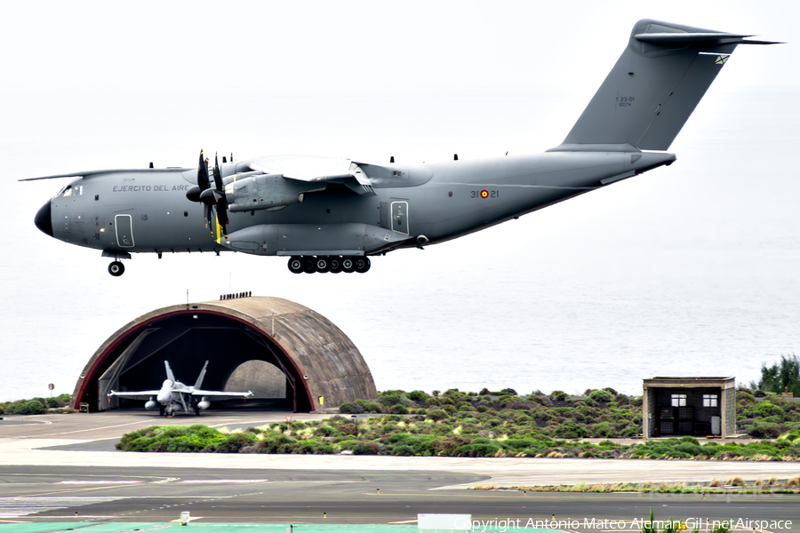 Spanish Air Force (Ejército del Aire) Airbus A400M-180 Atlas (T.23-01) | Photo 626563