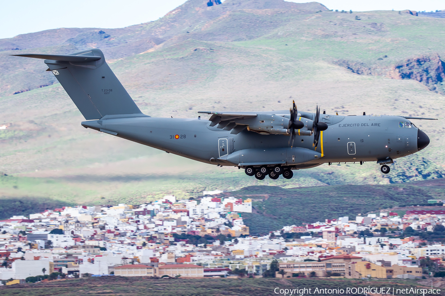 Spanish Air Force (Ejército del Aire) Airbus A400M-180 Atlas (T.23-08) | Photo 419064
